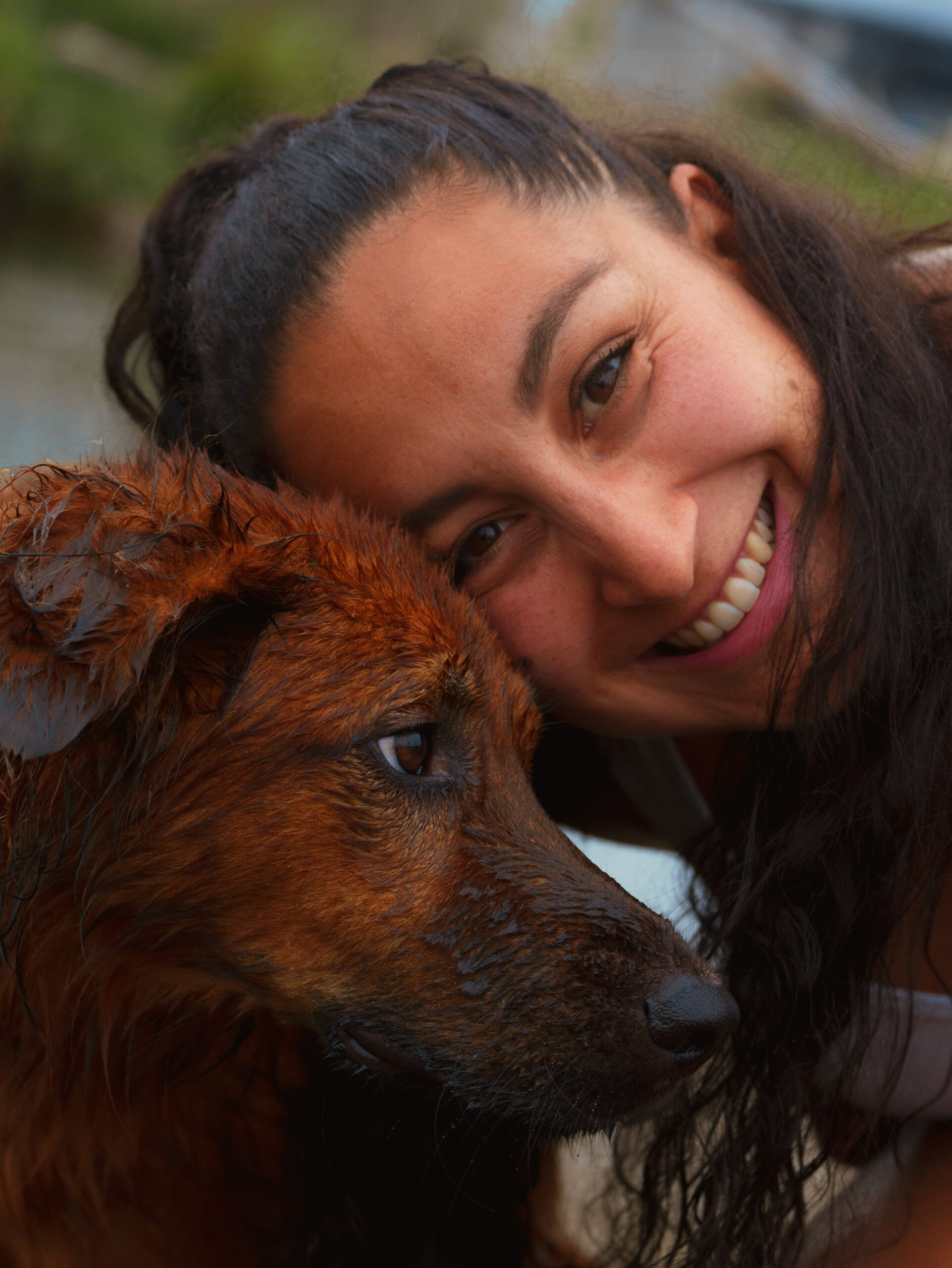 Milow und Antonia Tierportrait